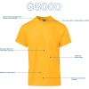 imageGildan Adult DryBlend TShirt Style G8000 MultipackMaroon 2pack