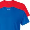 imageGildan Adult DryBlend Workwear TShirts with Pocket 2Pack1 Red  1 Royal