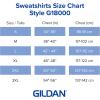 imageGildan Adult Fleece Crewneck Sweatshirt Style G18000 MultipackBlack 36pack