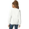 imageGildan Adult Fleece Crewneck Sweatshirt Style G18000 MultipackWhite 1pack