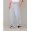 imageGildan Adult Fleece Elastic Bottom Sweatpants with Pockets Style G18100Sport Grey