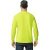 imageGildan Adult Heavy Cotton Long Sleeve TShirt Style G5400 2PackSafety Green