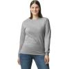 imageGildan Adult Heavy Cotton Long Sleeve TShirt Style G5400 2PackSport Grey