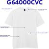 imageGildan Adult Softstyle CVC Short Sleeve TShirt Style G67000G64000CVC MultipackCement 4pack
