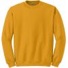 imageGildan Adult Softstyle Crewneck Sweatshirt Style GSF000Gold