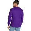 imageGildan Adult Ultra Cotton Long Sleeve TShirt Style G2400 MultipackPurple 3pack