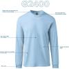 imageGildan Adult Ultra Cotton Long Sleeve TShirt Style G2400 MultipackRed 2pack