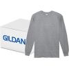 imageGildan Adult Ultra Cotton Long Sleeve TShirt Style G2400 MultipackSport Grey 72pack