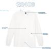 imageGildan Adult Ultra Cotton Long Sleeve TShirt Style G2400 MultipackWhite 36pack