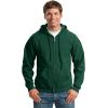 imageGildan Fleece Zip Hoodie Sweatshirt Style G18600 MultipackAsh
