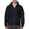 imageGildan Fleece Zip Hoodie Sweatshirt Style G18600 MultipackBlack