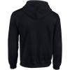imageGildan Fleece Zip Hoodie Sweatshirt Style G18600 MultipackBlack