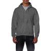 imageGildan Fleece Zip Hoodie Sweatshirt Style G18600 MultipackMaroon