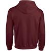 imageGildan Fleece Zip Hoodie Sweatshirt Style G18600 MultipackMaroon