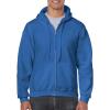 imageGildan Fleece Zip Hoodie Sweatshirt Style G18600 MultipackRoyal