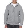 imageGildan Fleece Zip Hoodie Sweatshirt Style G18600 MultipackSport Grey