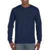 imageGildan Hammer Adult Long Sleeve TShirt 2Pack Style GH400Dark Navy 2pack