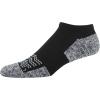 imageGildan Mens Active Strategic Cushion No Show Socks MultipairsBlackAcid 12pairs