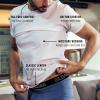 imageGildan Mens Cotton Stretch TShirts MultipackArtic White Crew 3pack