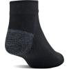 imageGildan Mens Polyester Half Cushion Low Cut Socks 12packBlack