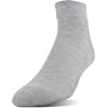 imageGildan Mens Polyester Half Cushion Low Cut Socks 12packGrey