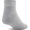 imageGildan Mens Polyester Half Cushion Low Cut Socks 12packGrey