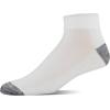 imageGildan Mens Polyester Half Cushion Low Cut Socks 12packWhite