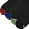 imageGildan Mens Polyester Half Cushion No Show Socks 12packAssorted