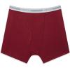 imageGildan Mens Underwear Boxer Briefs MultipackMixed Blue 5pack  Shorter Length