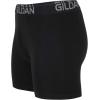 imageGildan Mens Underwear Cotton Stretch Boxer Briefs MultipackBlack Soot 5pack  Regular Leg