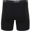 imageGildan Mens Underwear Cotton Stretch Boxer Briefs MultipackBlack Soot 5pack  Regular Leg