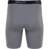 imageGildan Mens Underwear Cotton Stretch Boxer Briefs MultipackGrey FlannelBlack Soot 4pack  Long Leg