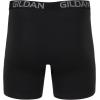 imageGildan Mens Underwear Cotton Stretch Boxer Briefs MultipackHeather Dark GreyBlack SootGreen Midnight 5pack  Regular Leg