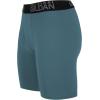 imageGildan Mens Underwear Cotton Stretch Boxer Briefs MultipackHthr Dark GreyHthr NavyShapesBlue 4pack  Long Leg