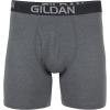 imageGildan Mens Underwear Cotton Stretch Boxer Briefs MultipackHthr Dark GreyHthr NavyShapesBlue 5pack  Regular Leg