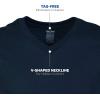 imageGildan Mens VNeck TShirts Multipack Style G1103NavyCharcoalCardinal Red 5pack