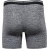 imageGildan Performance Mens Driftknit Modern Underwear 2PackCaviar Heather Trunk