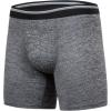 imageGildan Performance Mens Driftknit Modern Underwear 2PackCaviar HtrGrey Violet Htr Boxer Brief