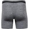 imageGildan Performance Mens Driftknit Modern Underwear 2PackCaviar HtrGrey Violet Htr Boxer Brief