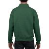 imageGildan Unisex Adult Fleece QuarterZip Cadet Collar Sweatshirt Style G18800Russet