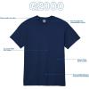 imageGildan Unisex Adult Ultra Cotton TShirt Style G2000 MultipackNavy 10pack