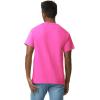 imageGildan Unisex Adult Ultra Cotton TShirt Style G2000 MultipackSafety Pink 3pack