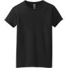imageGildan Womens Heavy Cotton TShirt Style G5000L 2Pack1 Black  1 Light Pink