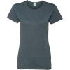 imageGildan Womens Heavy Cotton TShirt Style G5000L 2PackDark Heatherblack