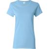 imageGildan Womens Heavy Cotton TShirt Style G5000L 2PackLight Bluelight Pink