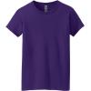 imageGildan Womens Heavy Cotton TShirt Style G5000L 2PackPurpleblack