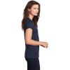 imageGildan Womens Heavy Cotton VNeck TShirt 2Pack1 Navy  1 Heliconia