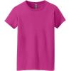 imageGildan Womens Softstyle Cotton TShirt Style G64000l Multipack1 Heliconia  1 Sapphire