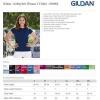 imageGildan Womens Softstyle Cotton TShirt Style G64000l MultipackAzaleacharcoal