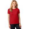 imageGildan Womens Softstyle Cotton TShirt Style G64000l MultipackReddarkheather